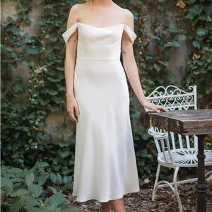 Jenny Yoo Evelyn White Wedding Dress